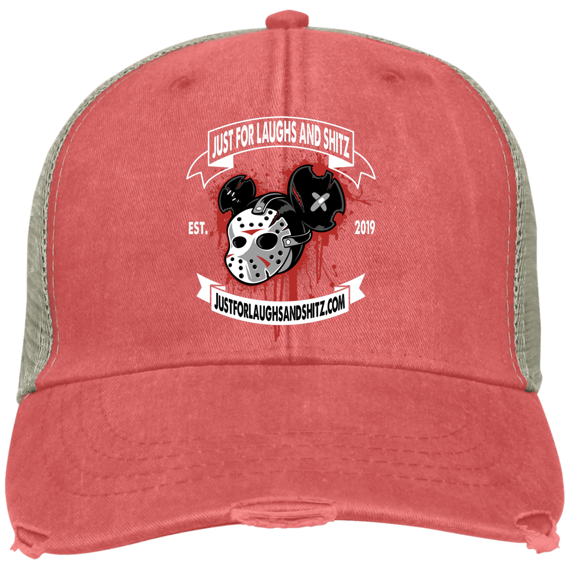 "MICKY MASK" with white banner Ollie Cap