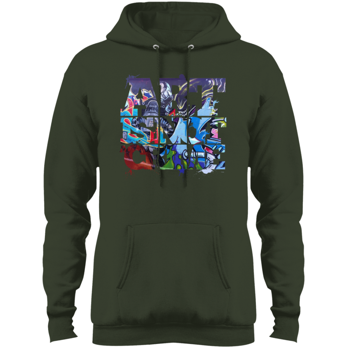 "NOT A CRIME" Core Fleece Pullover Hoodie