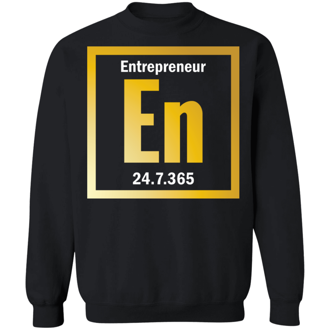 "En" Crewneck Pullover Sweatshirt  8 oz.