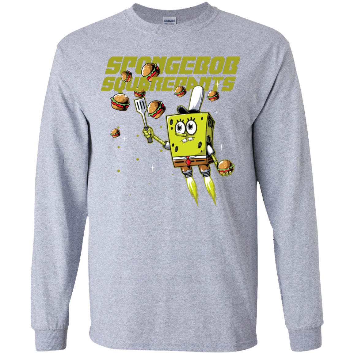 "SPONGEBOB" Youth LS T-Shirt