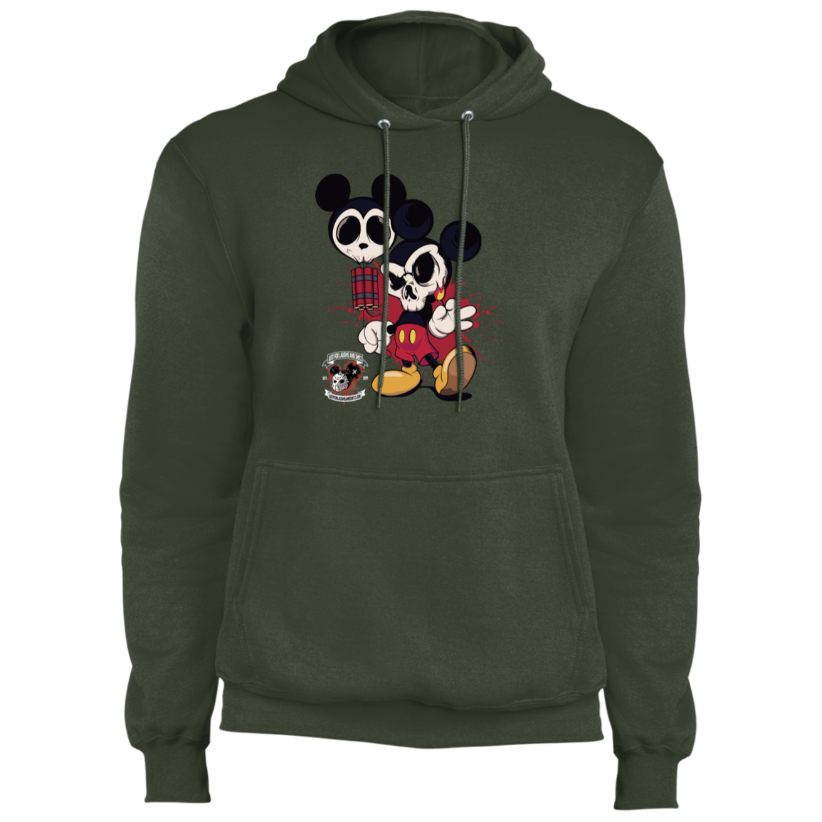 "MICKEY GO BOOM" Core Fleece Pullover Hoodie