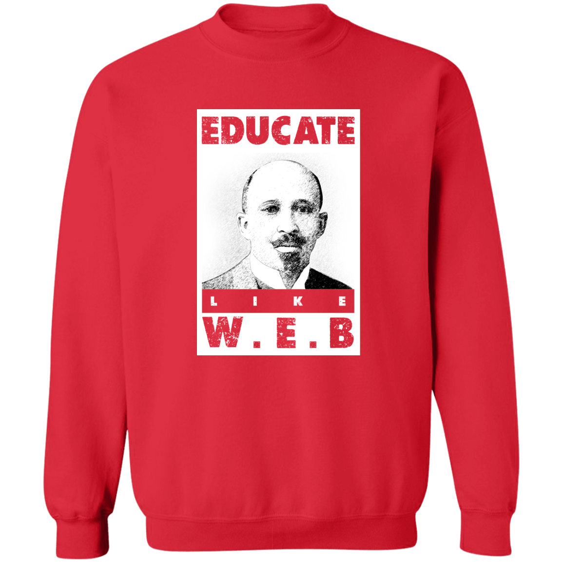 "LIKE W.E.B" Crewneck Pullover Sweatshirt