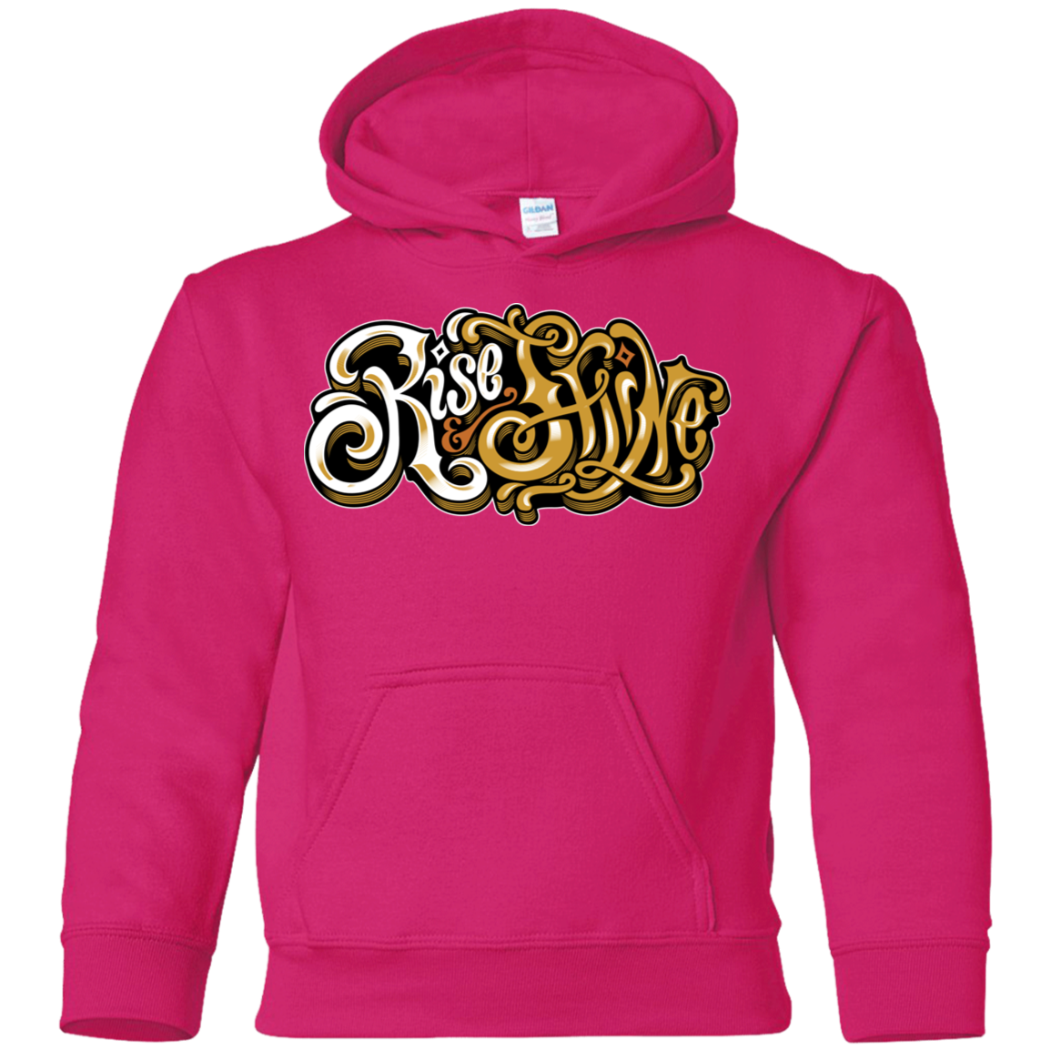 "RISE AND SHINE" Youth Pullover Hoodie