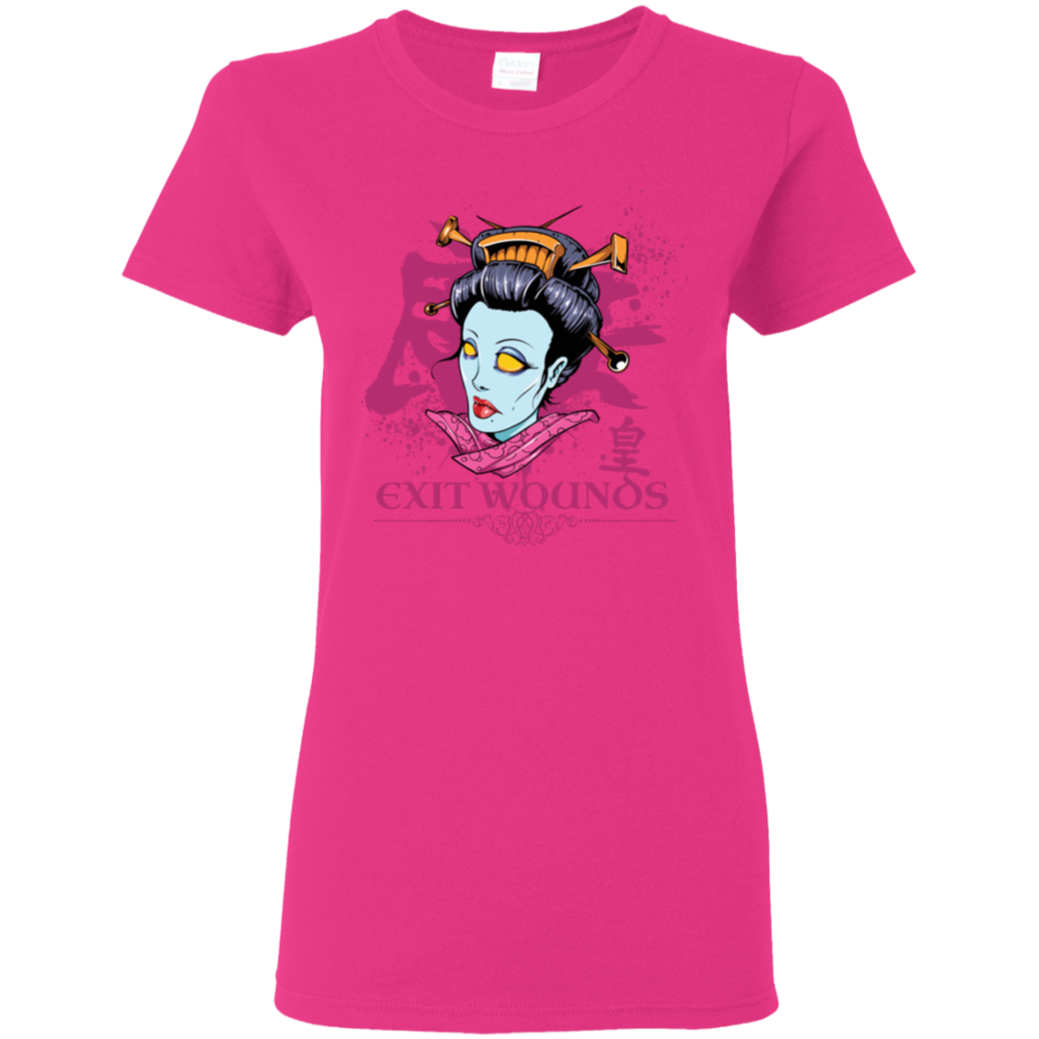 "EXIT WOUNDS" Ladies' 5.3 oz. T-Shirt