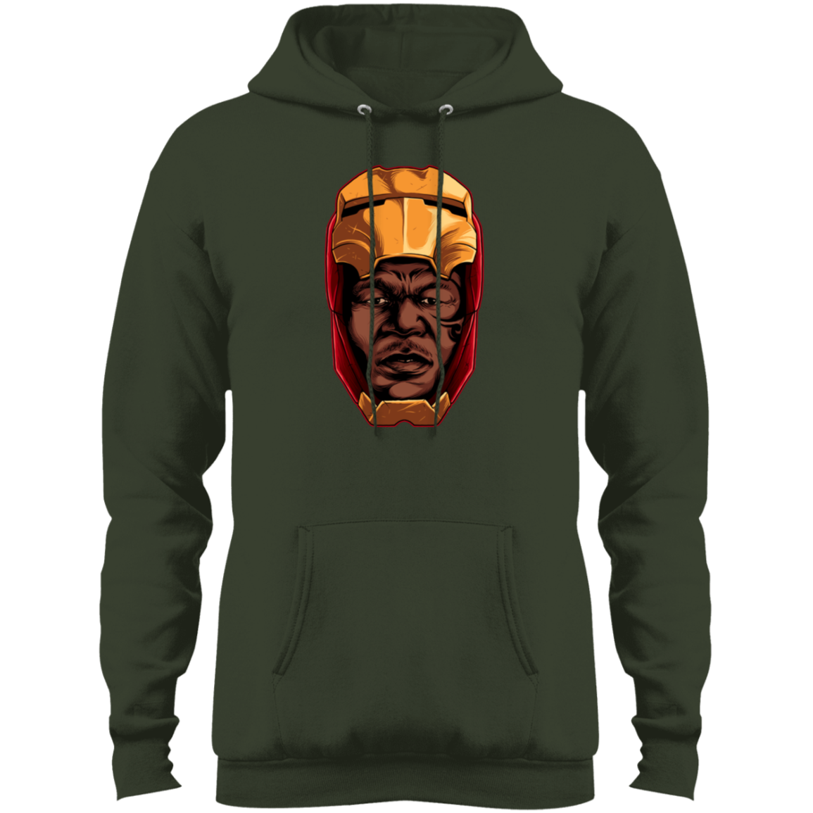 "THE REAL IRON". Core Fleece Pullover Hoodie