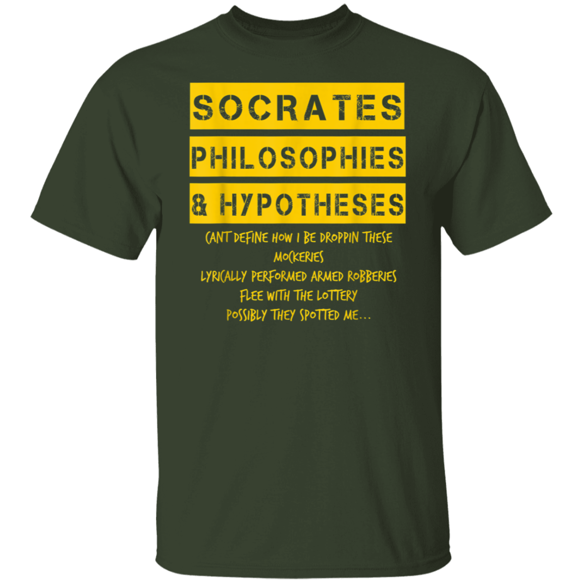 "SOCRATES" 5.3 oz. T-Shirt