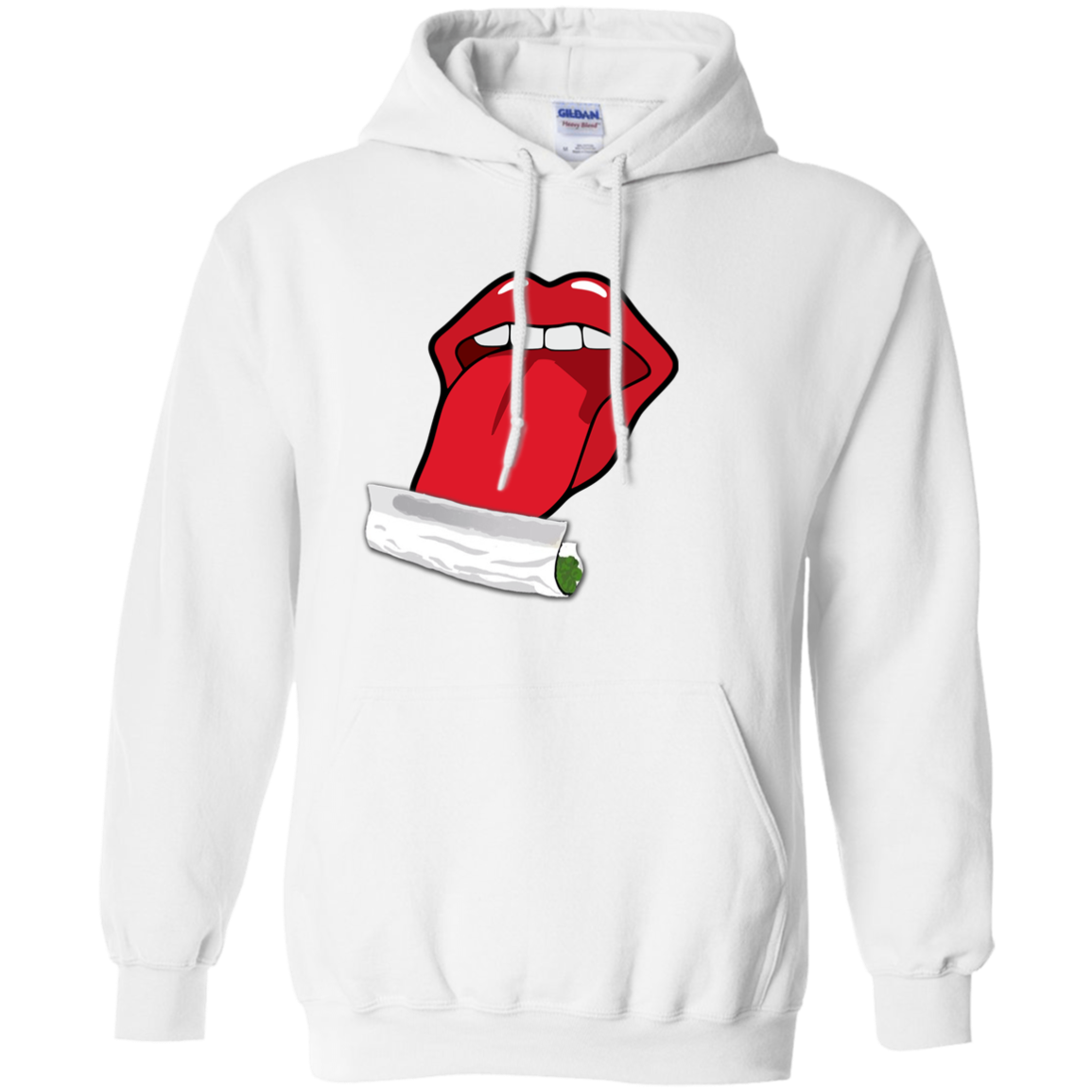 "ROLLING A JOINT" Pullover Hoodie 8 oz.