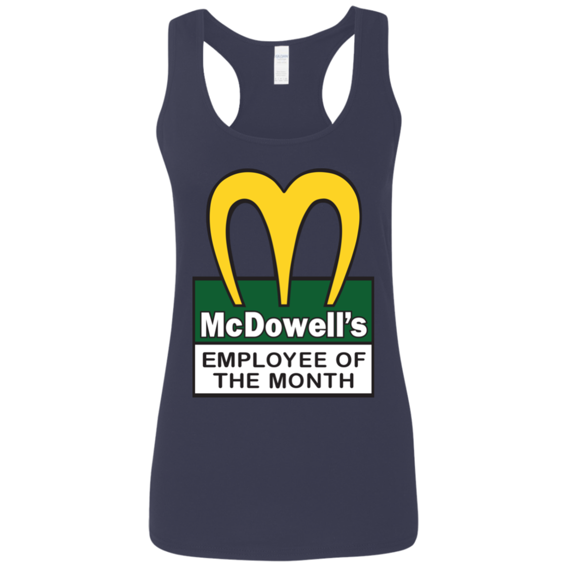 "EMPLOYEE OF THE MONTH" Ladies' Softstyle Racerback Tank