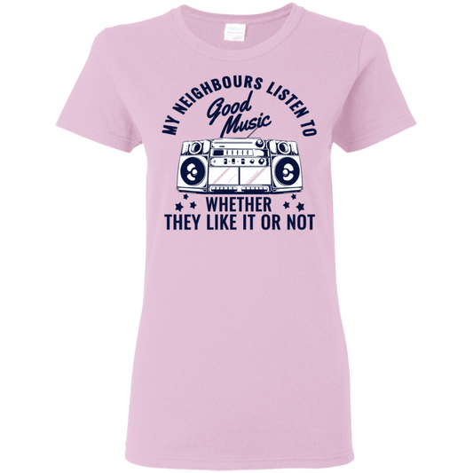 "THEY LIKE IT OR NOT" Ladies' 5.3 oz. T-Shirt