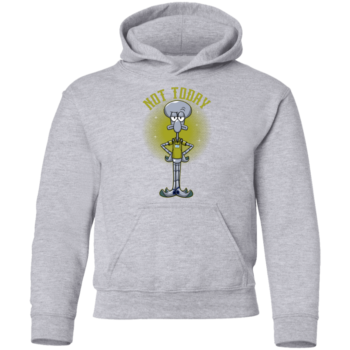 "SQUIDWARD" Youth Pullover Hoodie