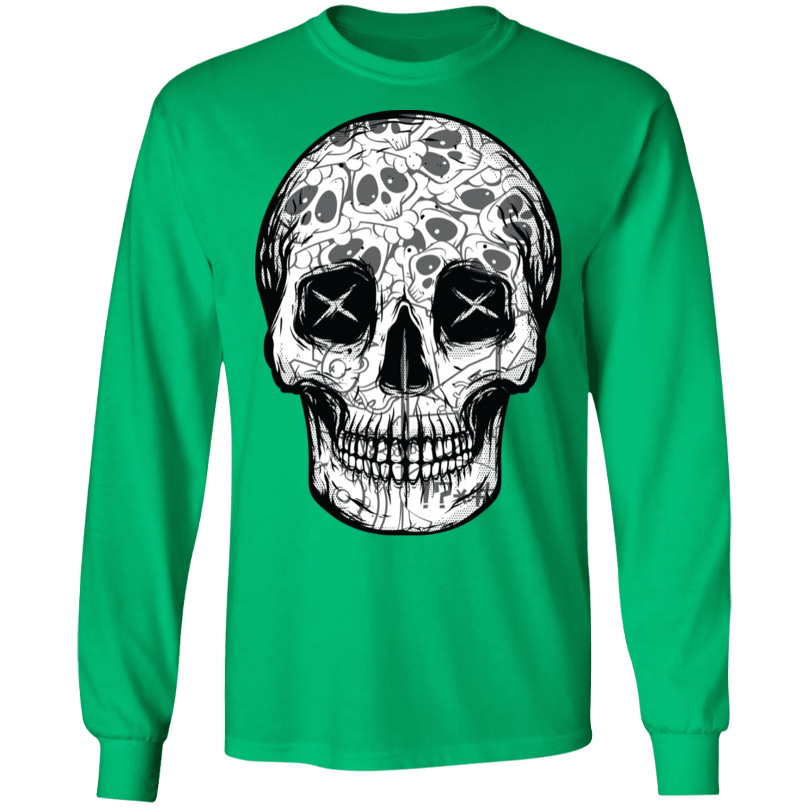 "SKULL HEADS" LS Ultra Cotton T-Shirt