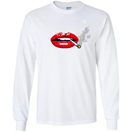 "SEXY LIPS" LS Ultra Cotton T-Shirt