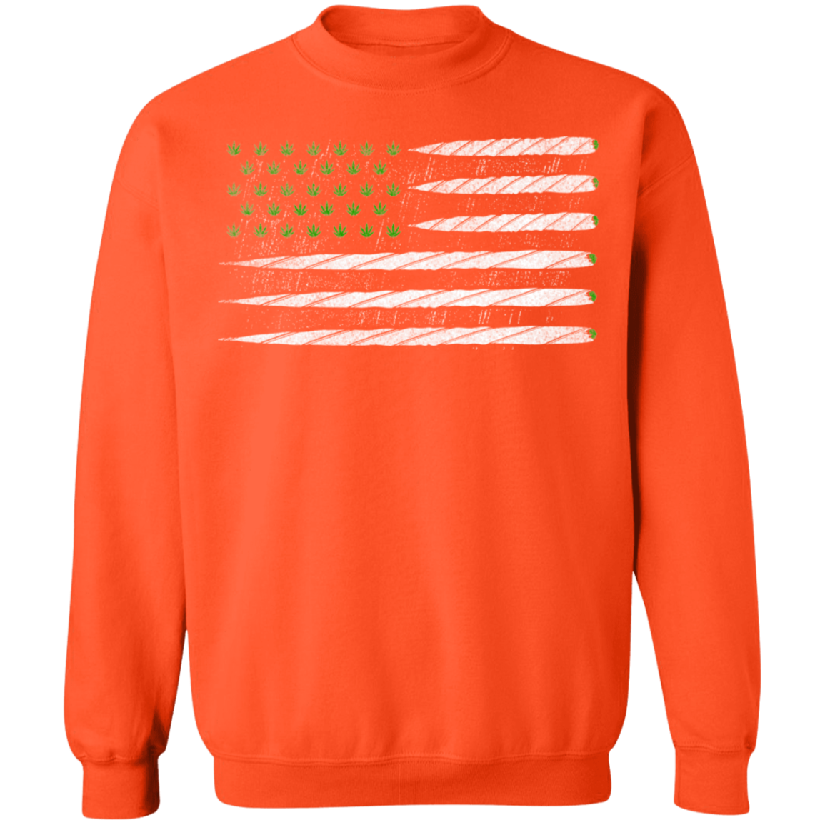 "JOINT FLAG" Crewneck Pullover Sweatshirt  8 oz.