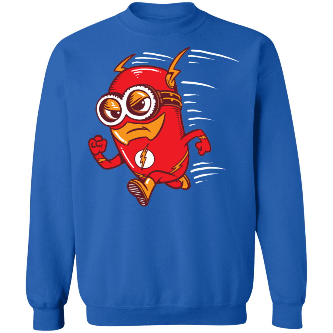 "FLASH MINION" Pullover Sweatshirt  8 oz.