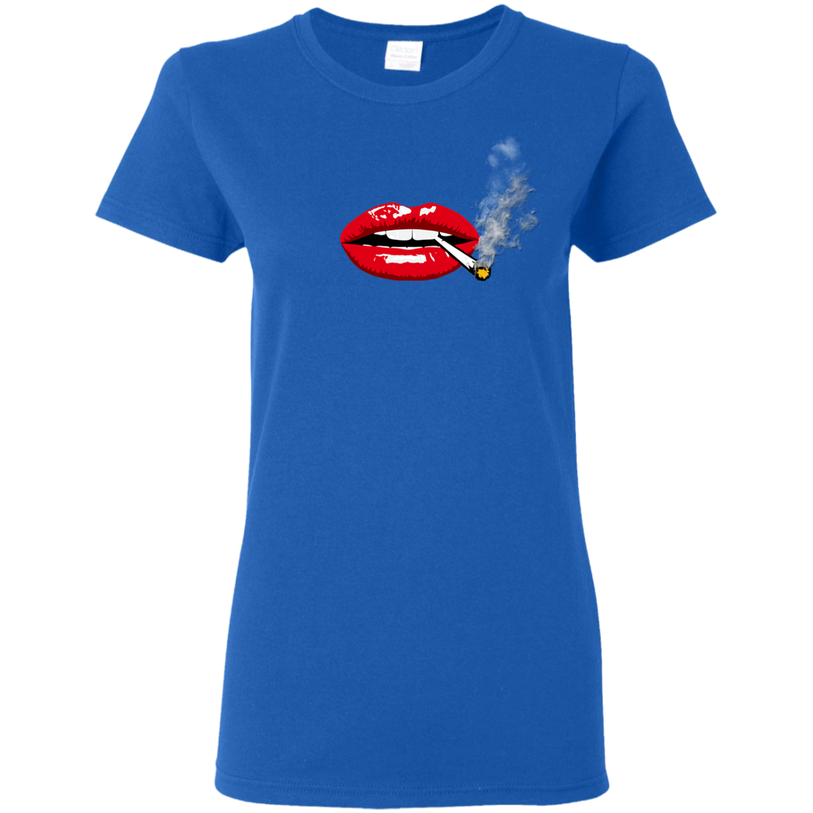 "SEXY LIPS Ladies' 5.3 oz. T-Shirt