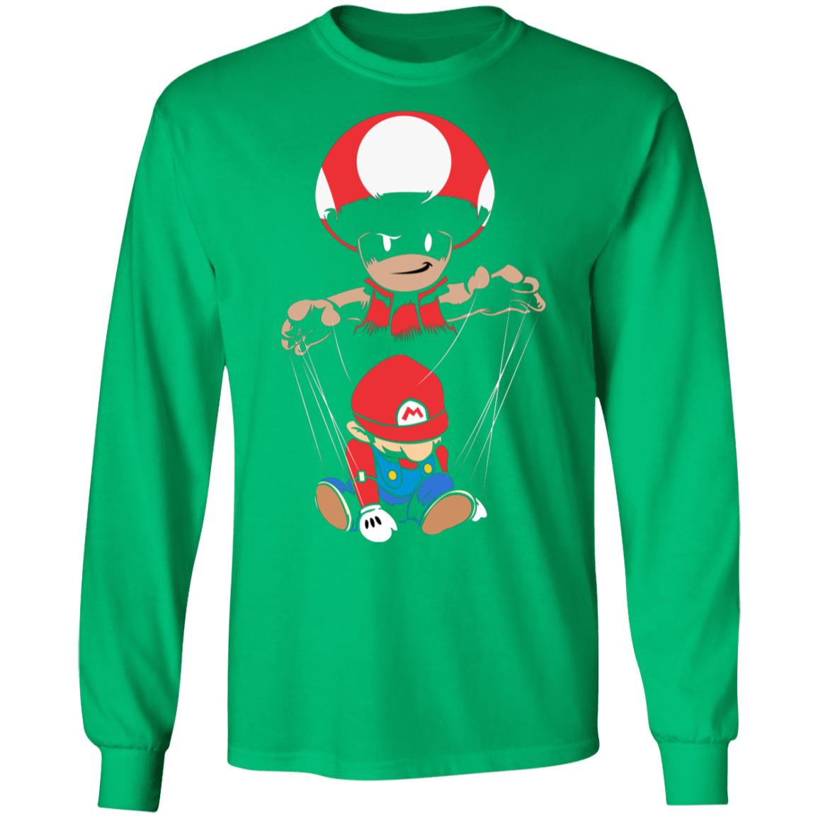 MARIO DOLL" LS Ultra Cotton T-Shirt