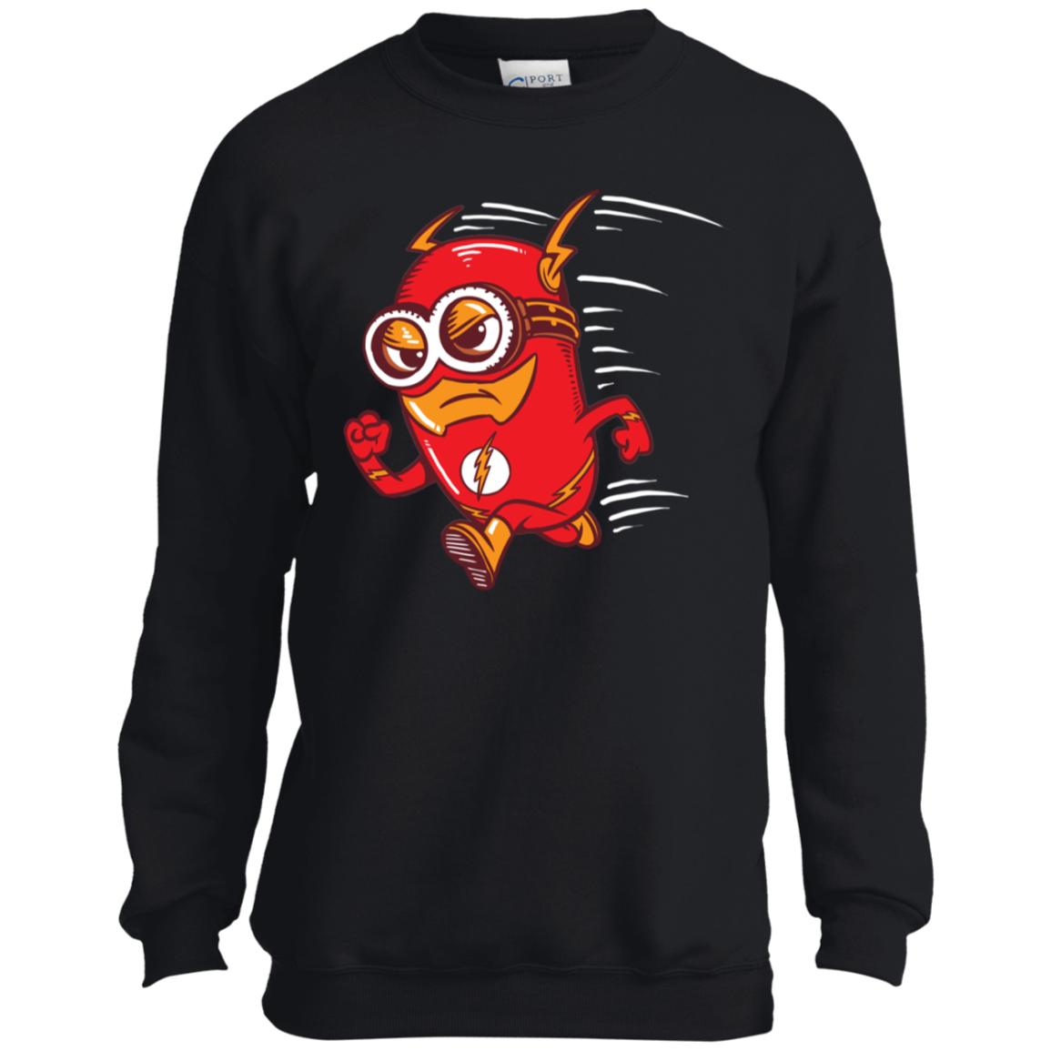 "FLASH MINION" Youth Crewneck Sweatshirt