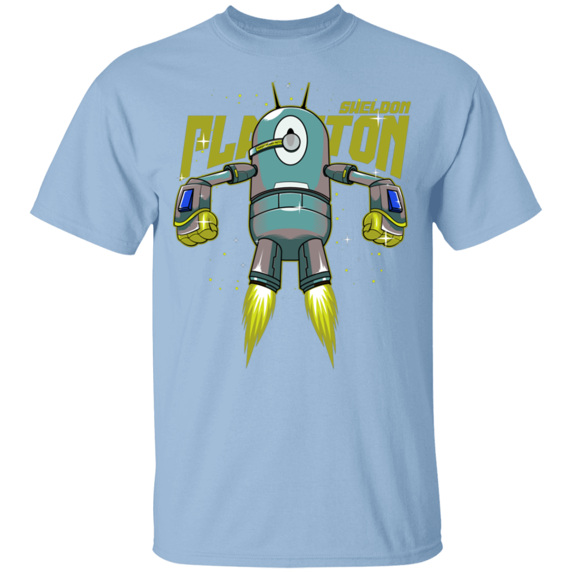 "PLANKTON" Youth 5.3 oz 100% Cotton T-Shirt