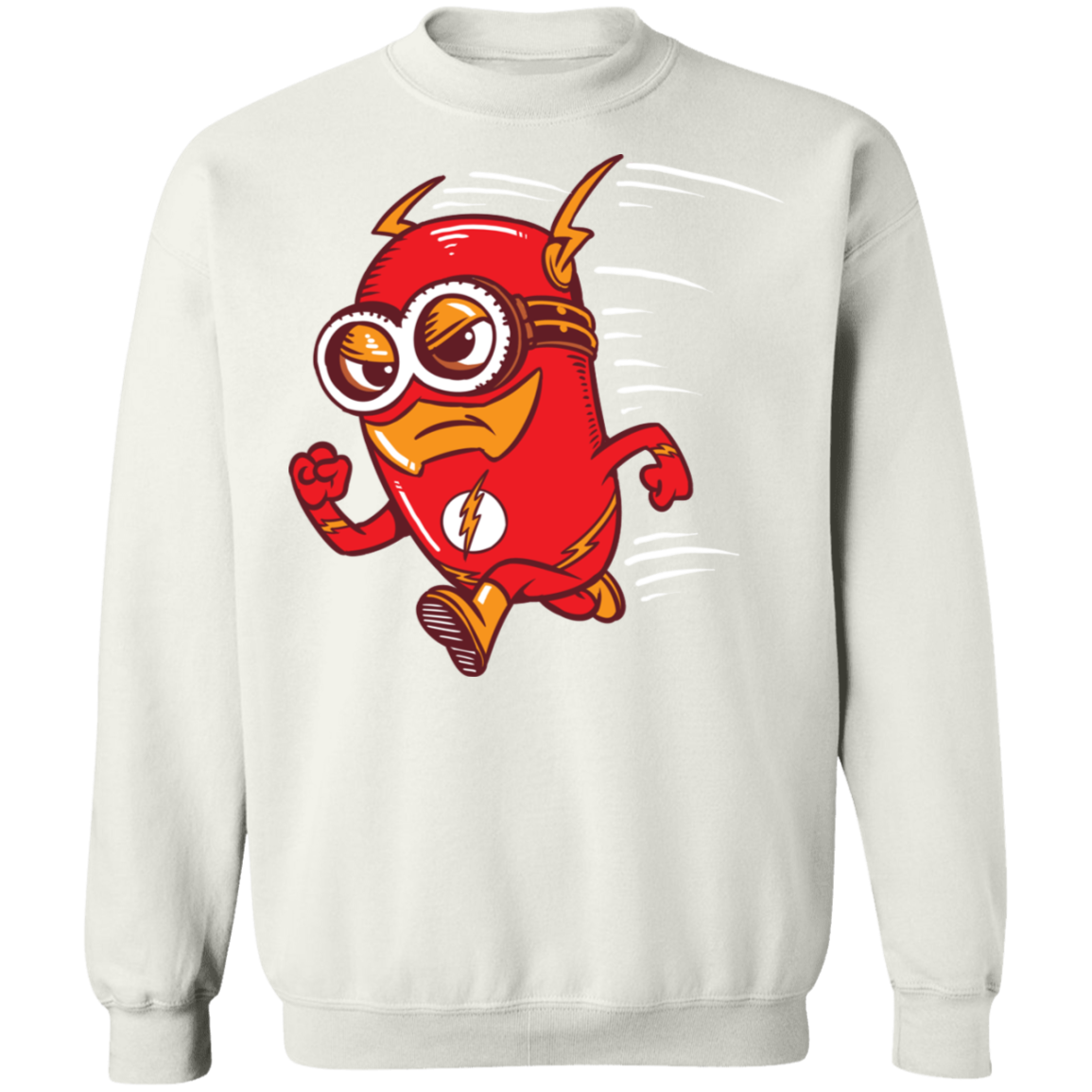 "FLASH MINION" Pullover Sweatshirt  8 oz.