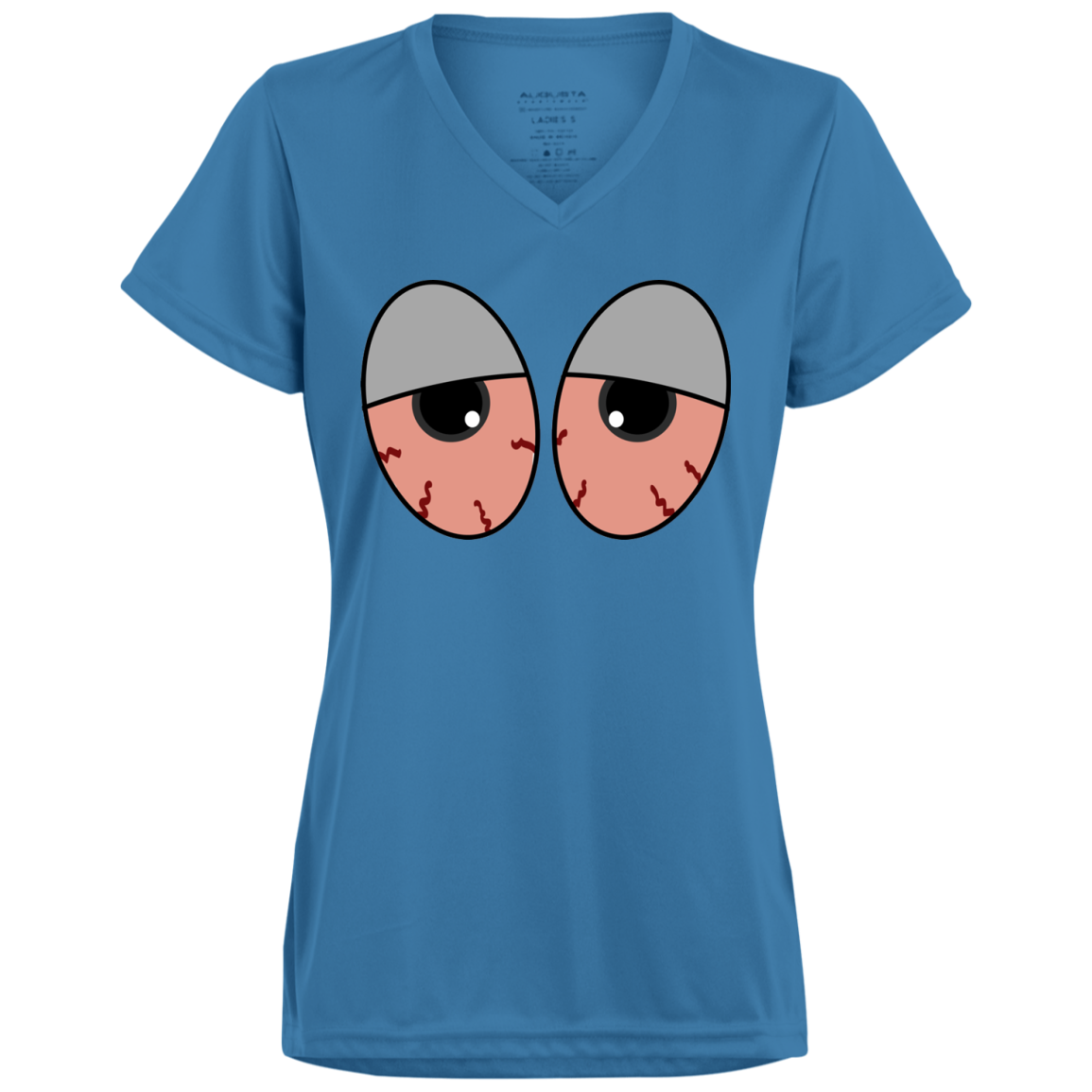 "RED EYES" Ladies' Wicking T-Shirt