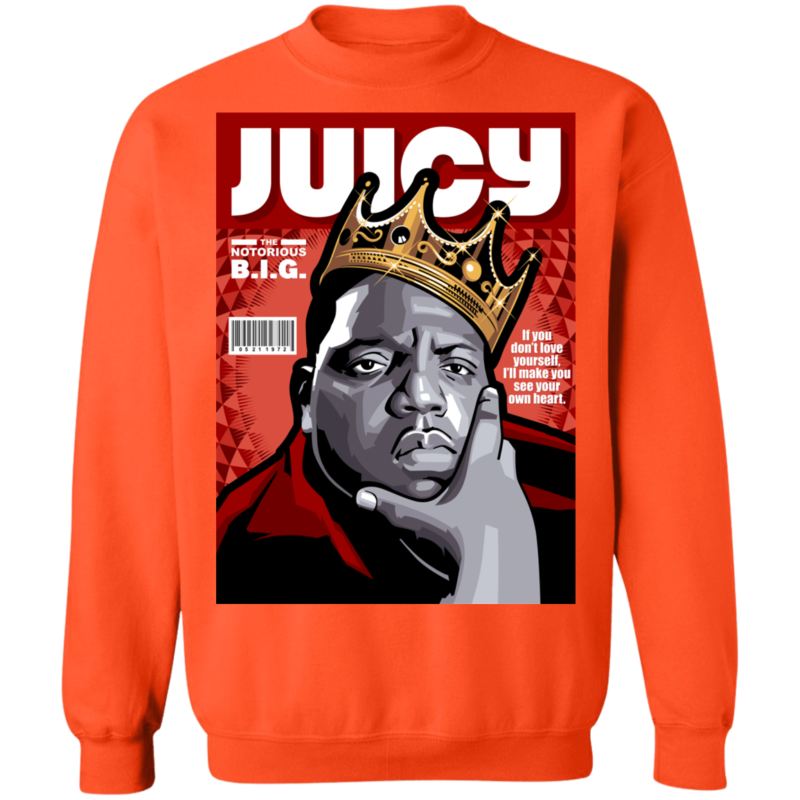 "JUICY" Crewneck Pullover Sweatshirt