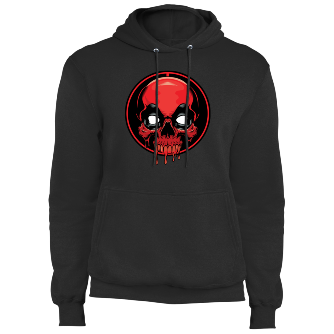 "SKULLPOOL" Core Fleece Pullover Hoodie