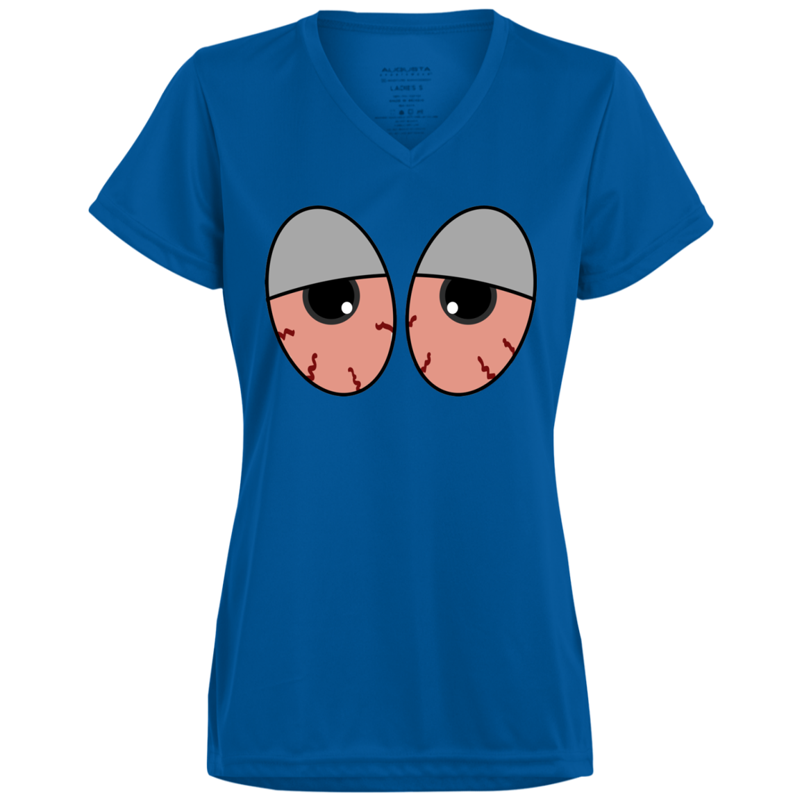 "RED EYES" Ladies' Wicking T-Shirt