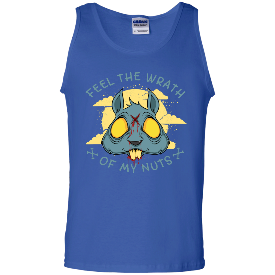 "FEEL THE WRATH" 100% Cotton Tank Top