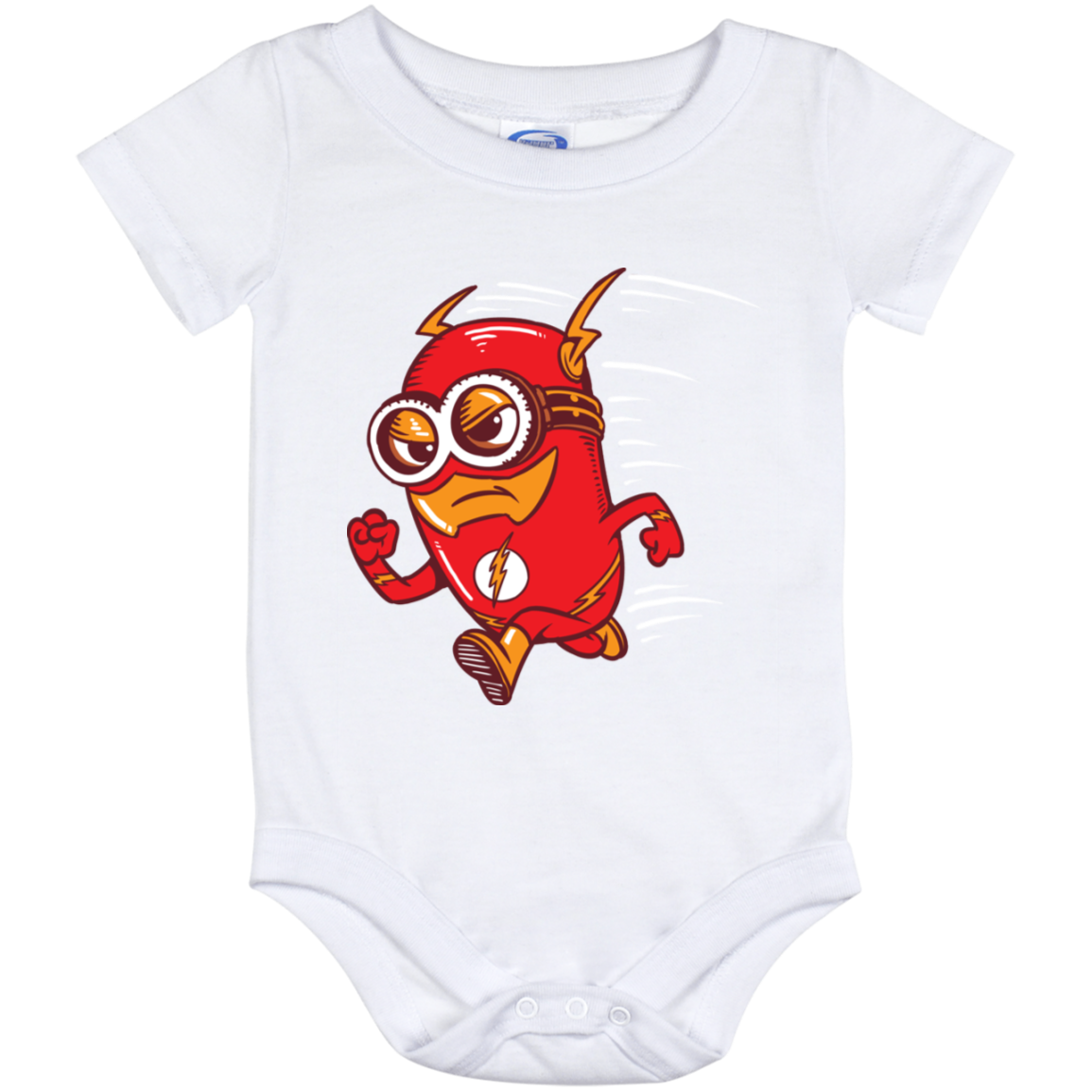 "FLASH MINION" Baby Onesie 12 Month