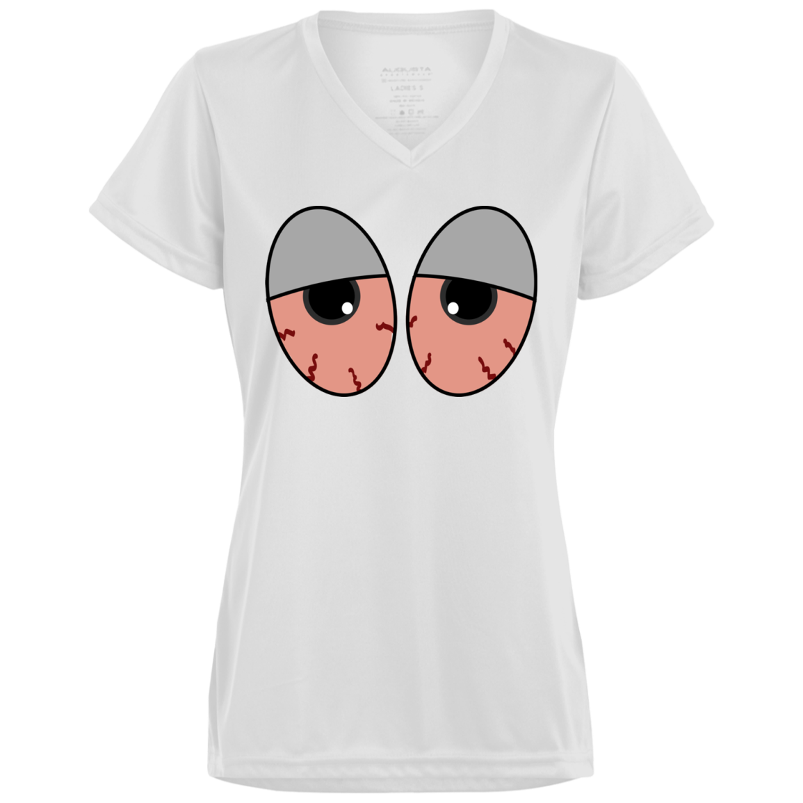 "RED EYES" Ladies' Wicking T-Shirt