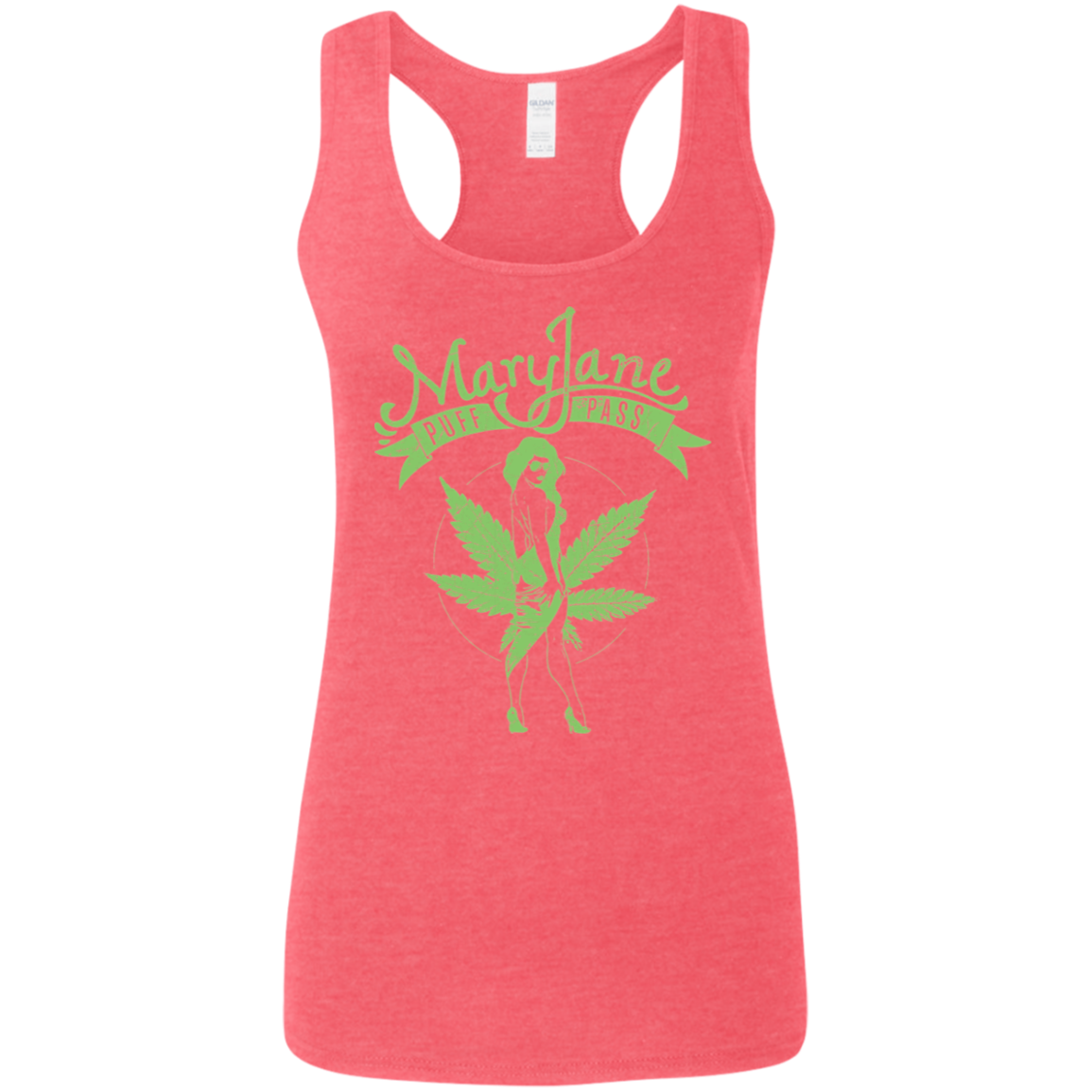 "MARY JANE" Ladies' Softstyle Racerback Tank