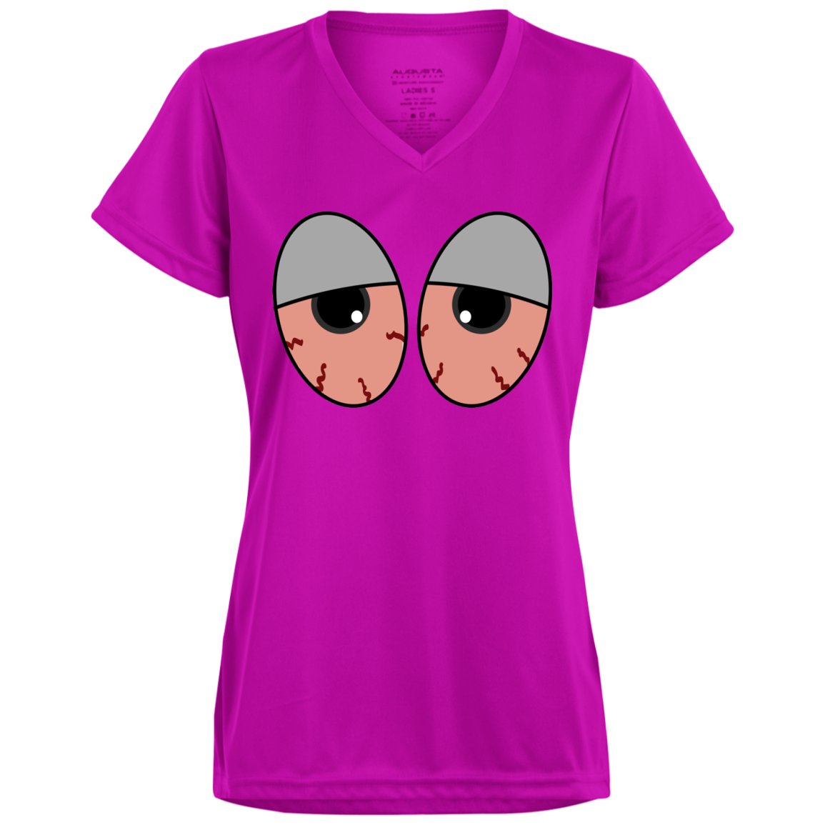 "RED EYES" Ladies' Wicking T-Shirt