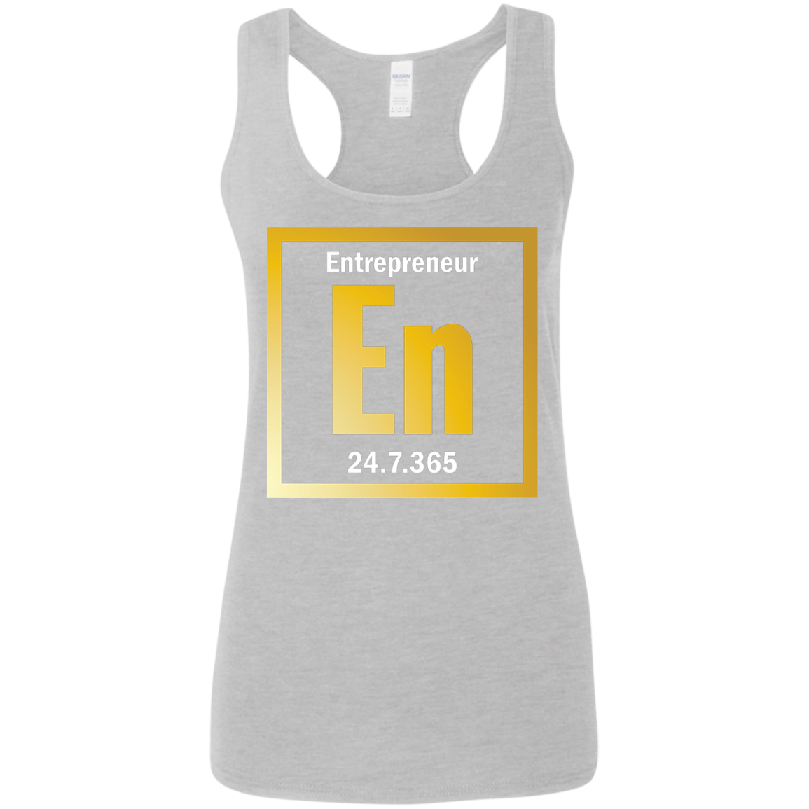 "En" Ladies' Softstyle Racerback Tank