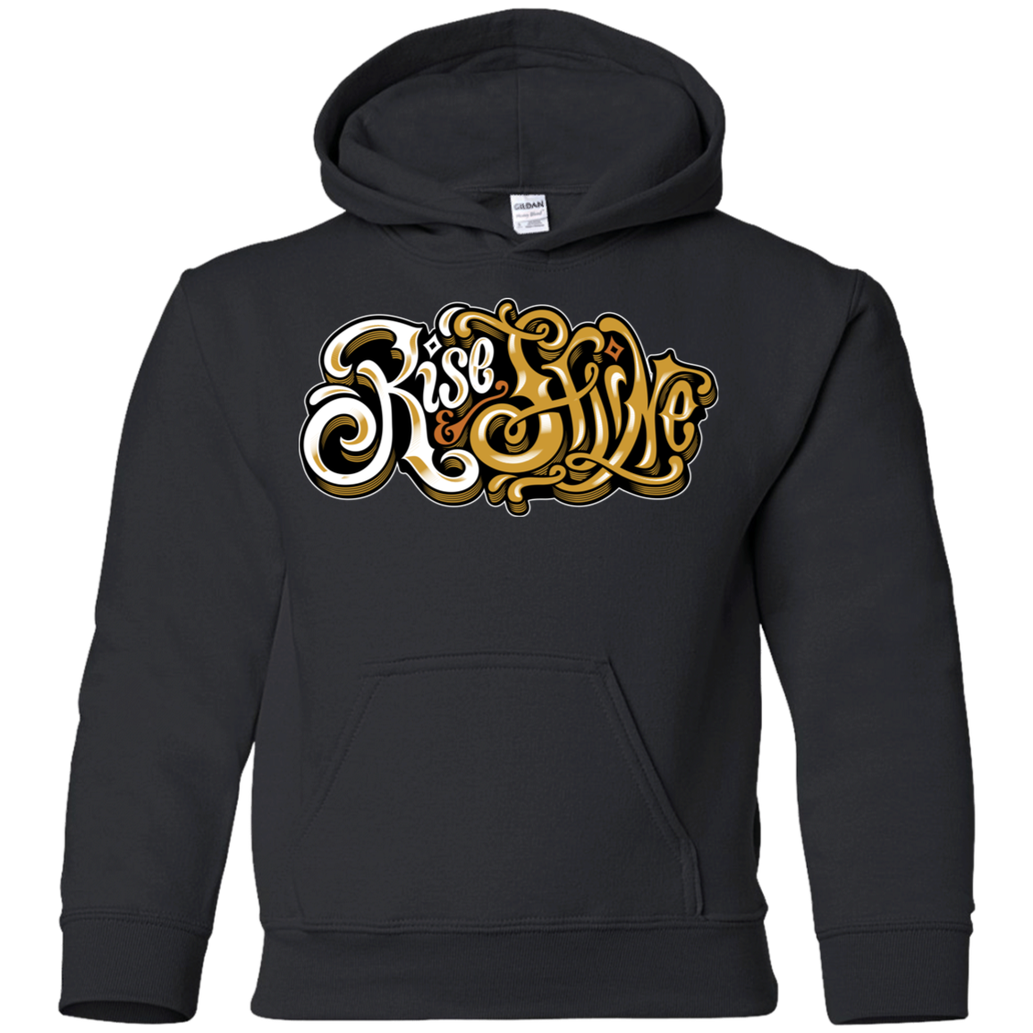 "RISE AND SHINE" Youth Pullover Hoodie