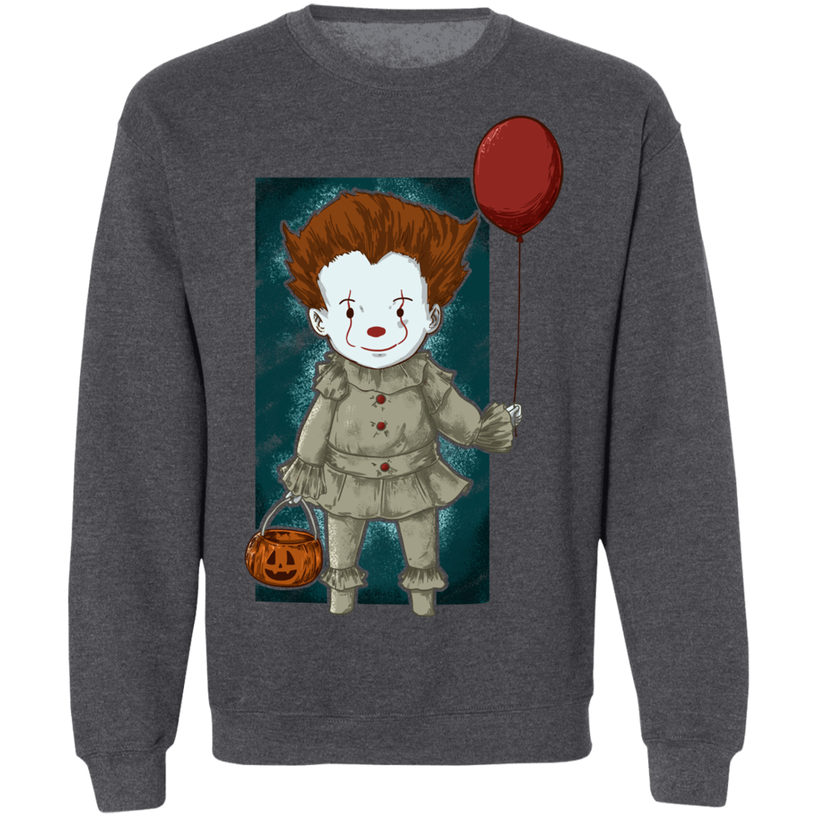 "LITTLE CLOWN" Crewneck Pullover Sweatshirt  8 oz.