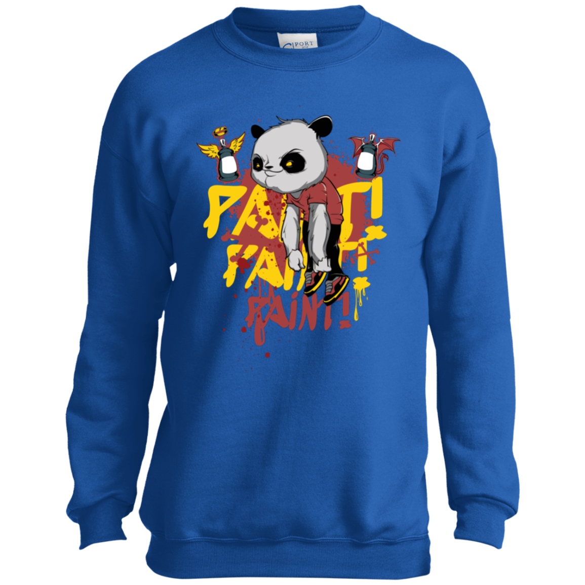 "PAINT PAINT PAINT" Youth Crewneck Sweatshirt