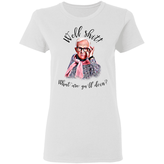 "WHAT ARE YOU" Ladies' 5.3 oz. T-Shirt