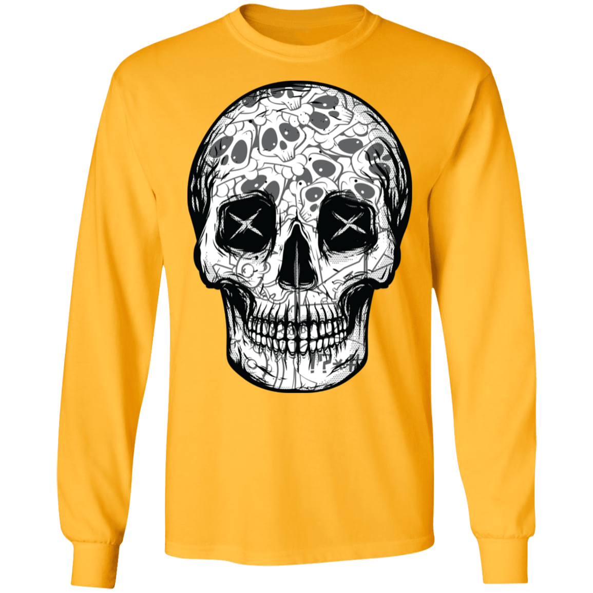 "SKULL HEADS" LS Ultra Cotton T-Shirt