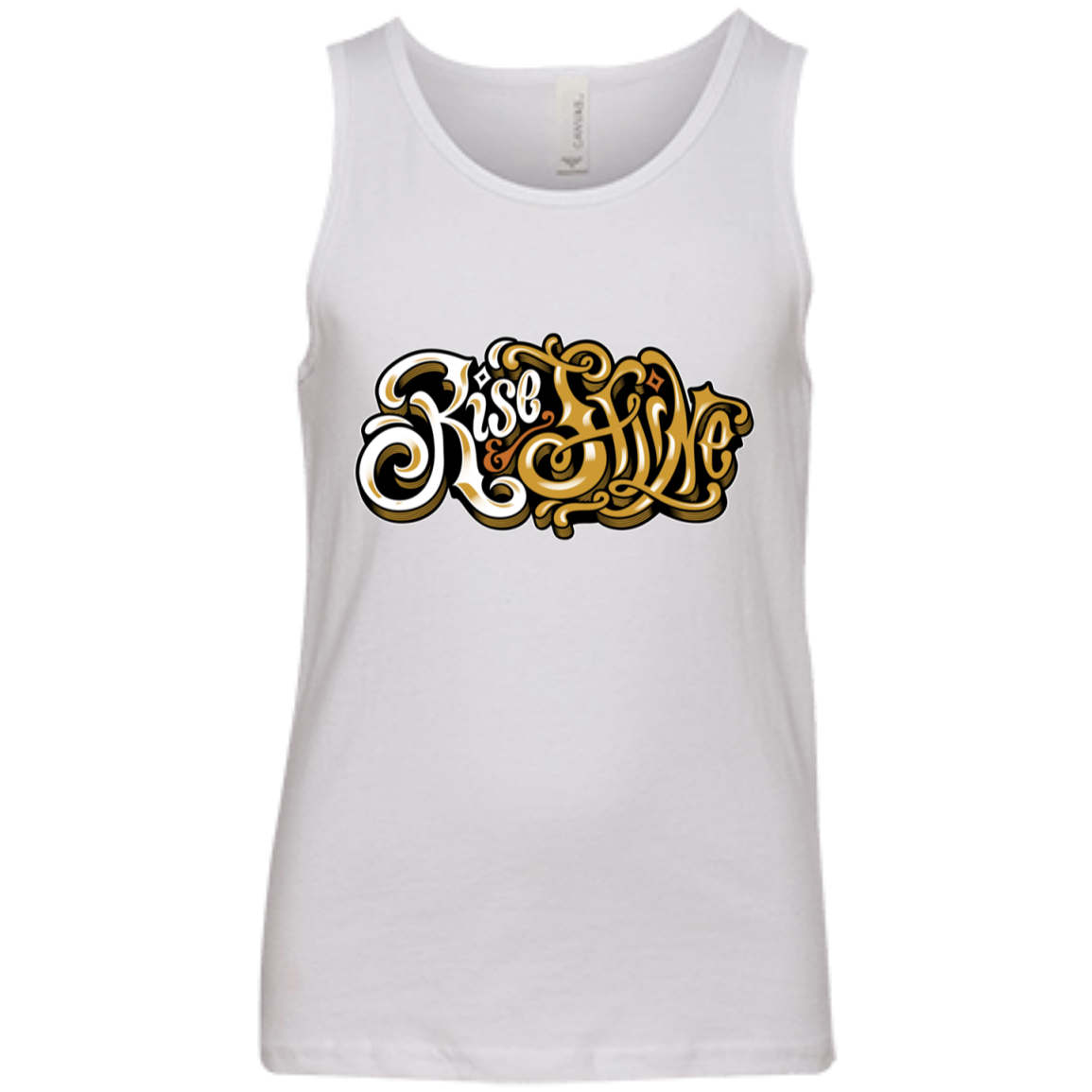 "RISE AND SHINE" Youth Jersey Tank