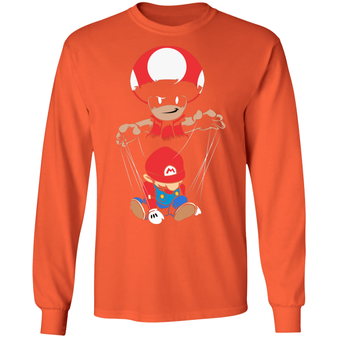 MARIO DOLL" LS Ultra Cotton T-Shirt