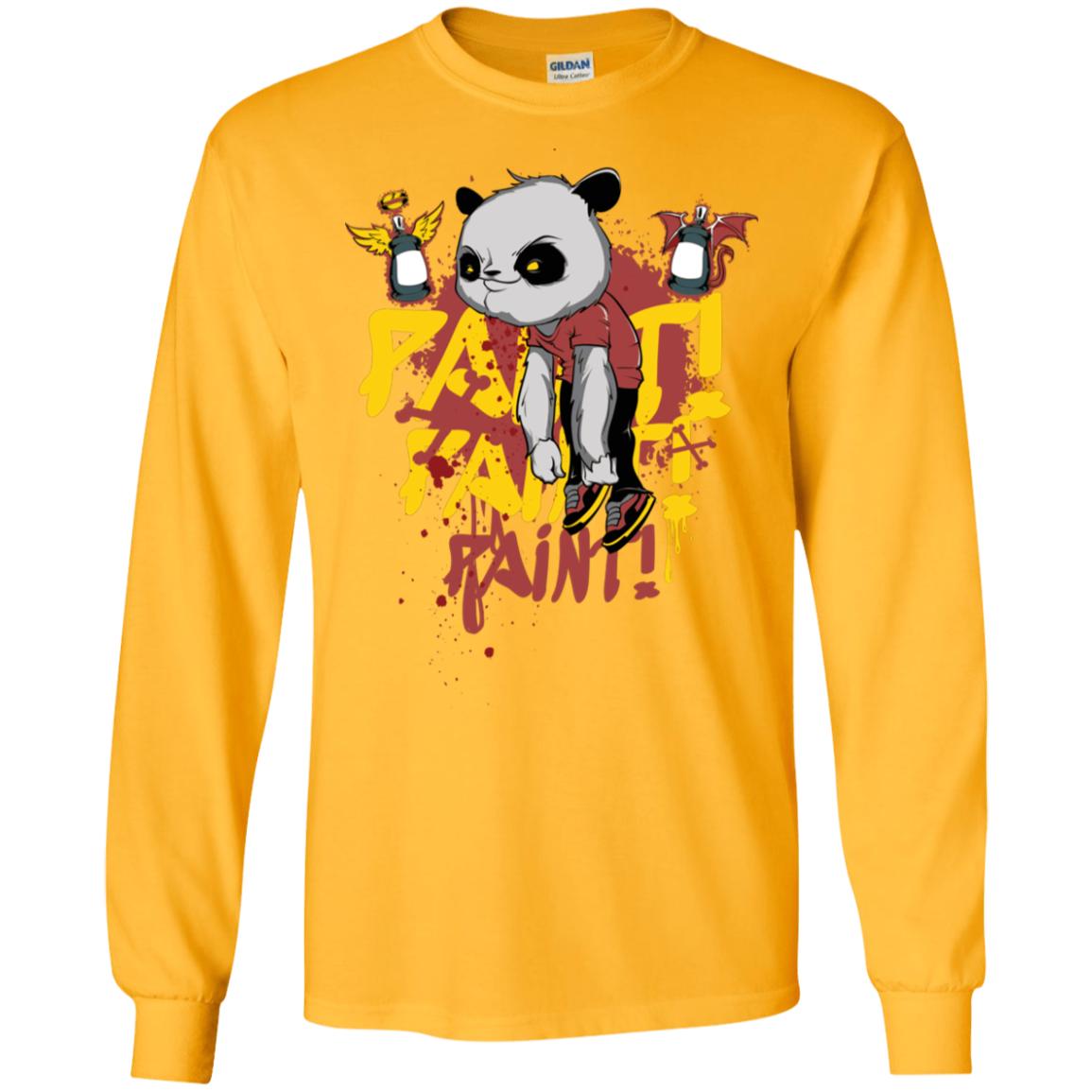 "PAINT PAINT PAINT" LS Ultra Cotton T-Shirt