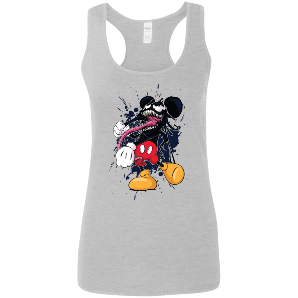 "VENOM MOUSE" Ladies' Softstyle Racerback Tank