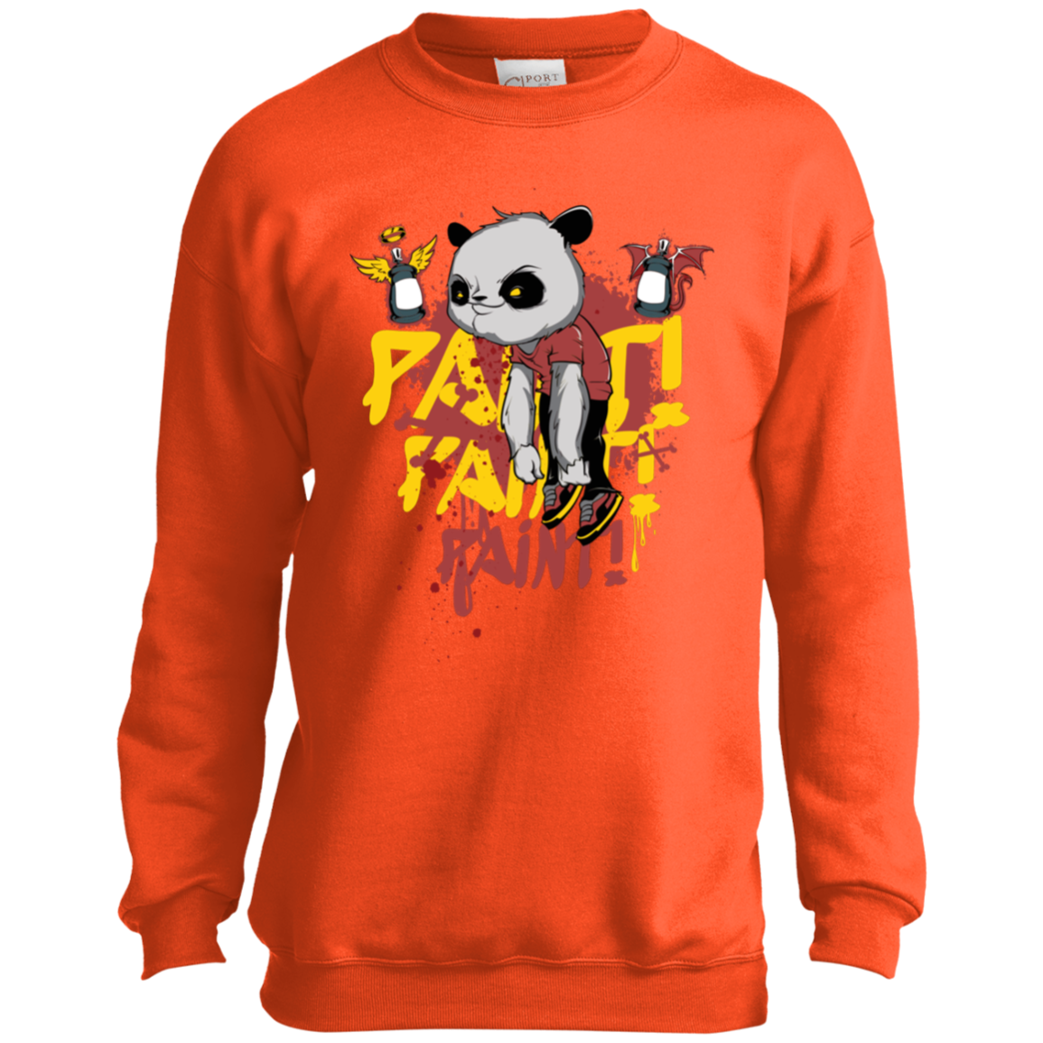 "PAINT PAINT PAINT" Youth Crewneck Sweatshirt