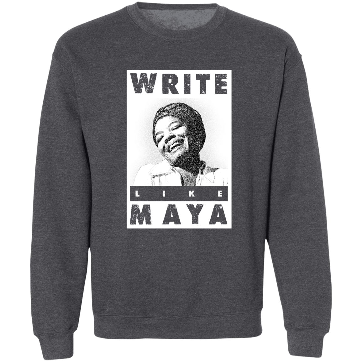 "LIKE MAYA" Crewneck Pullover Sweatshirt