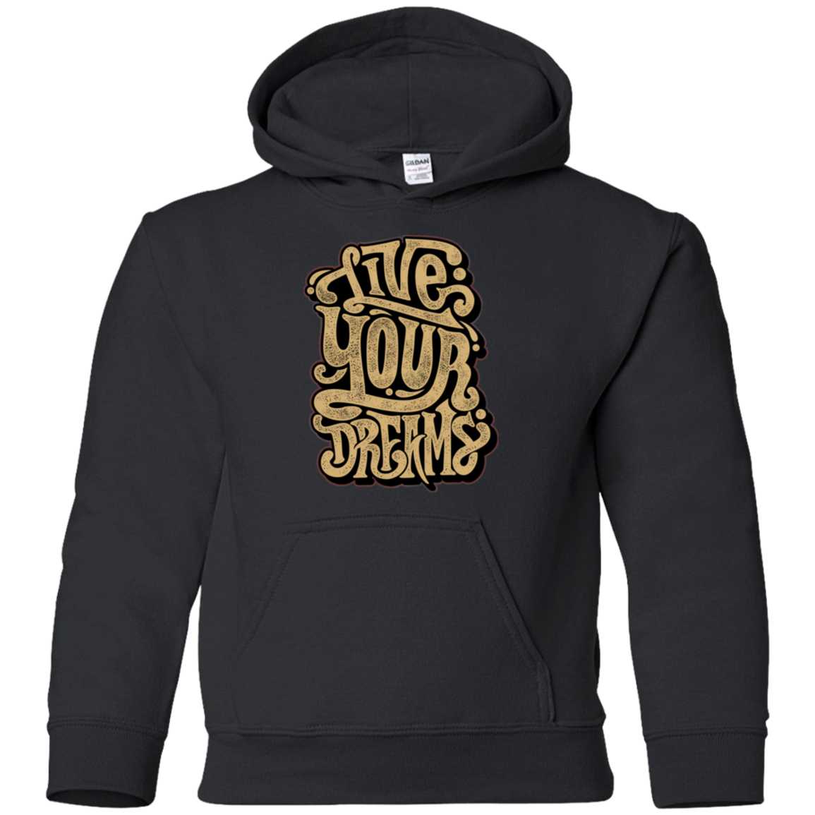 "LIVE YOUR DREAMS" Youth Pullover Hoodie