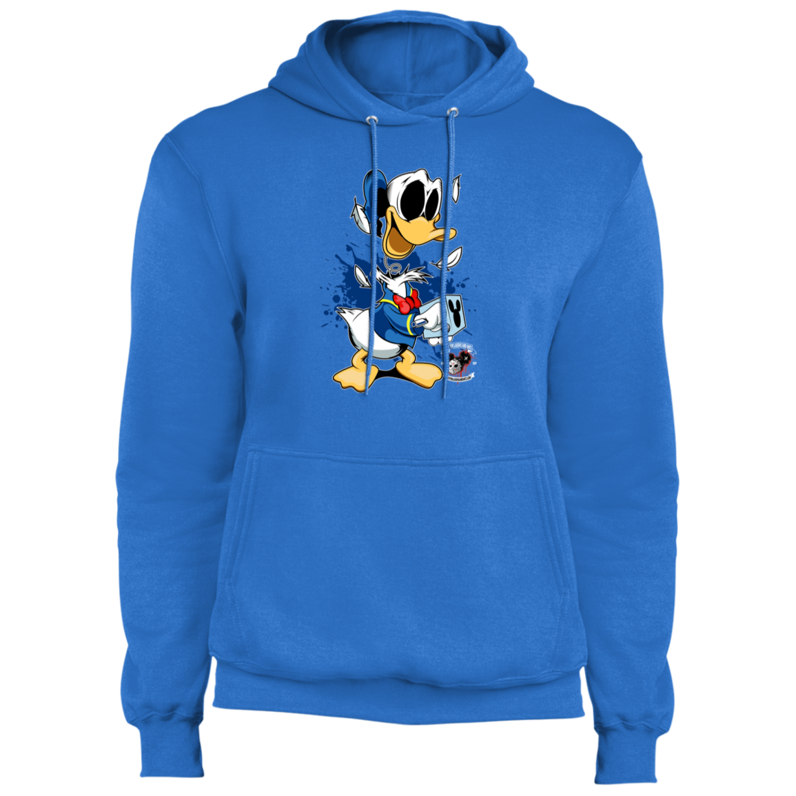 "DONALD IN A BOX" Core Fleece Pullover Hoodie