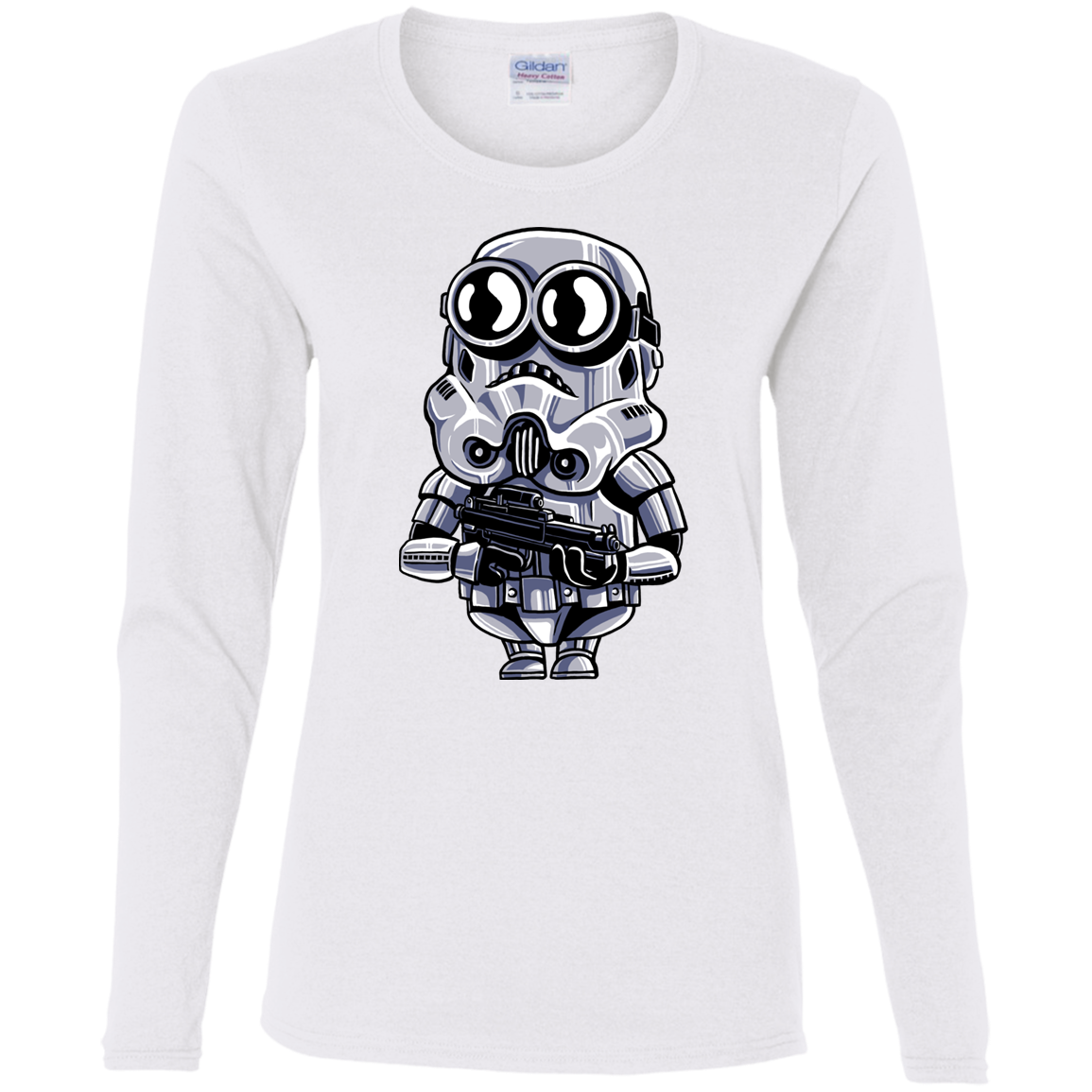 "MINION TROOPER" Ladies' Cotton LS T-Shirt