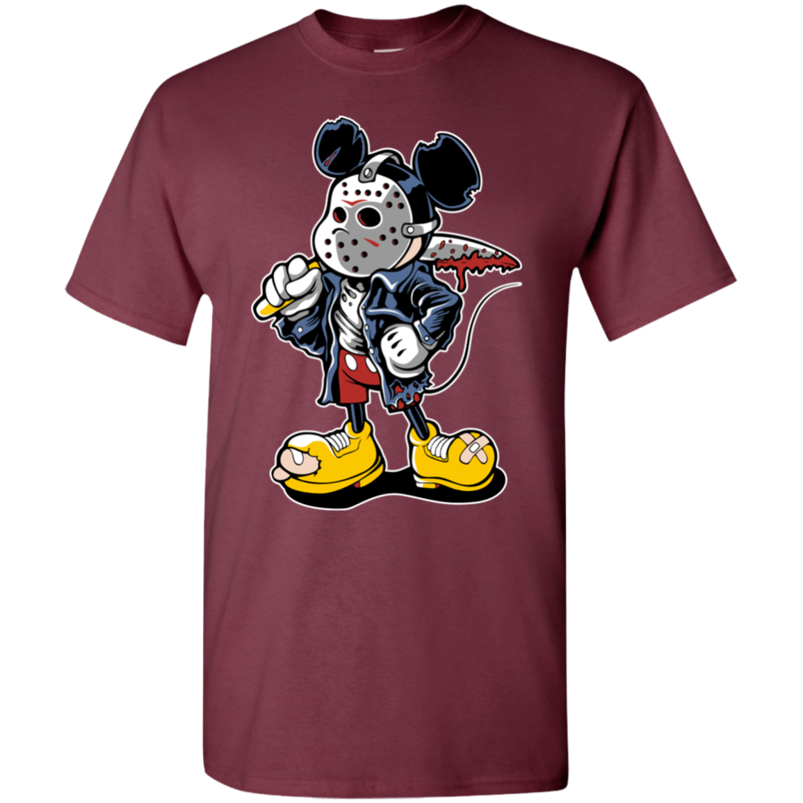 "MANIAC MICKEY" Mens 5.3 oz. T-Shirt