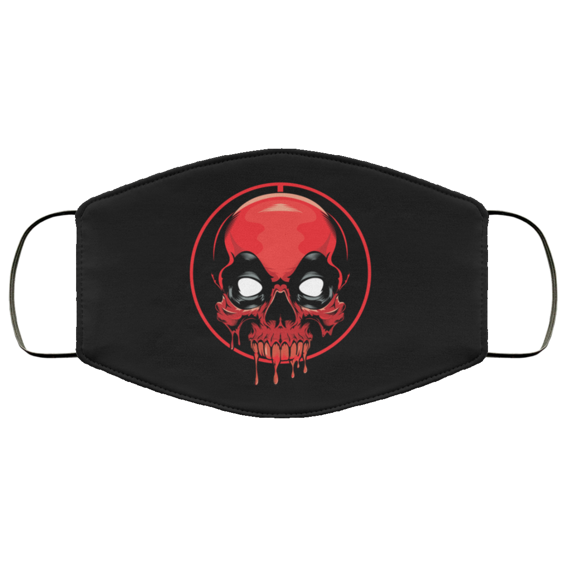 "SKULL POOL" Face Mask