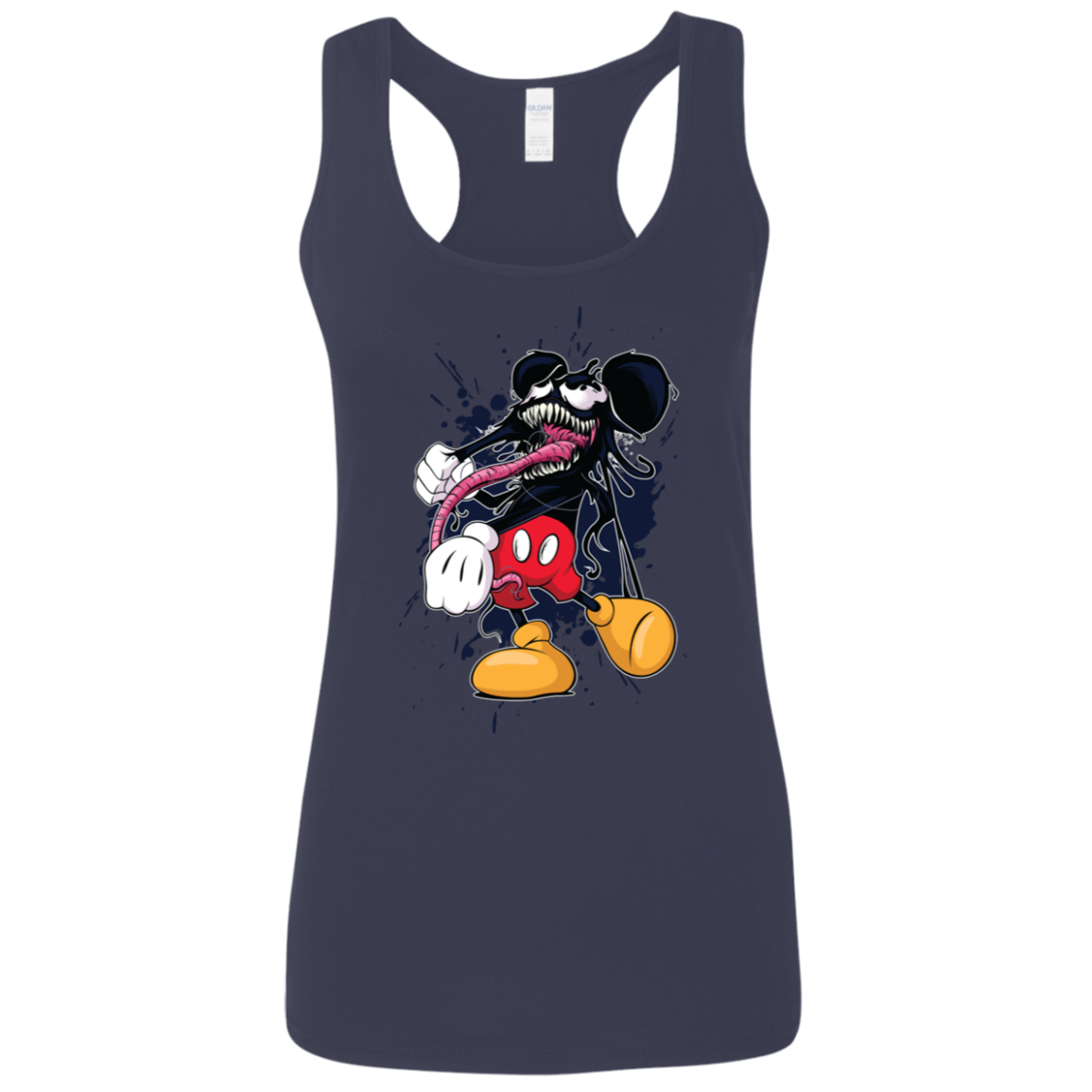 "VENOM MOUSE" Ladies' Softstyle Racerback Tank